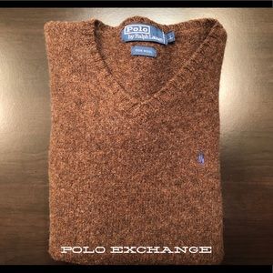 Polo Ralph Lauren 100% Wool Sweater.